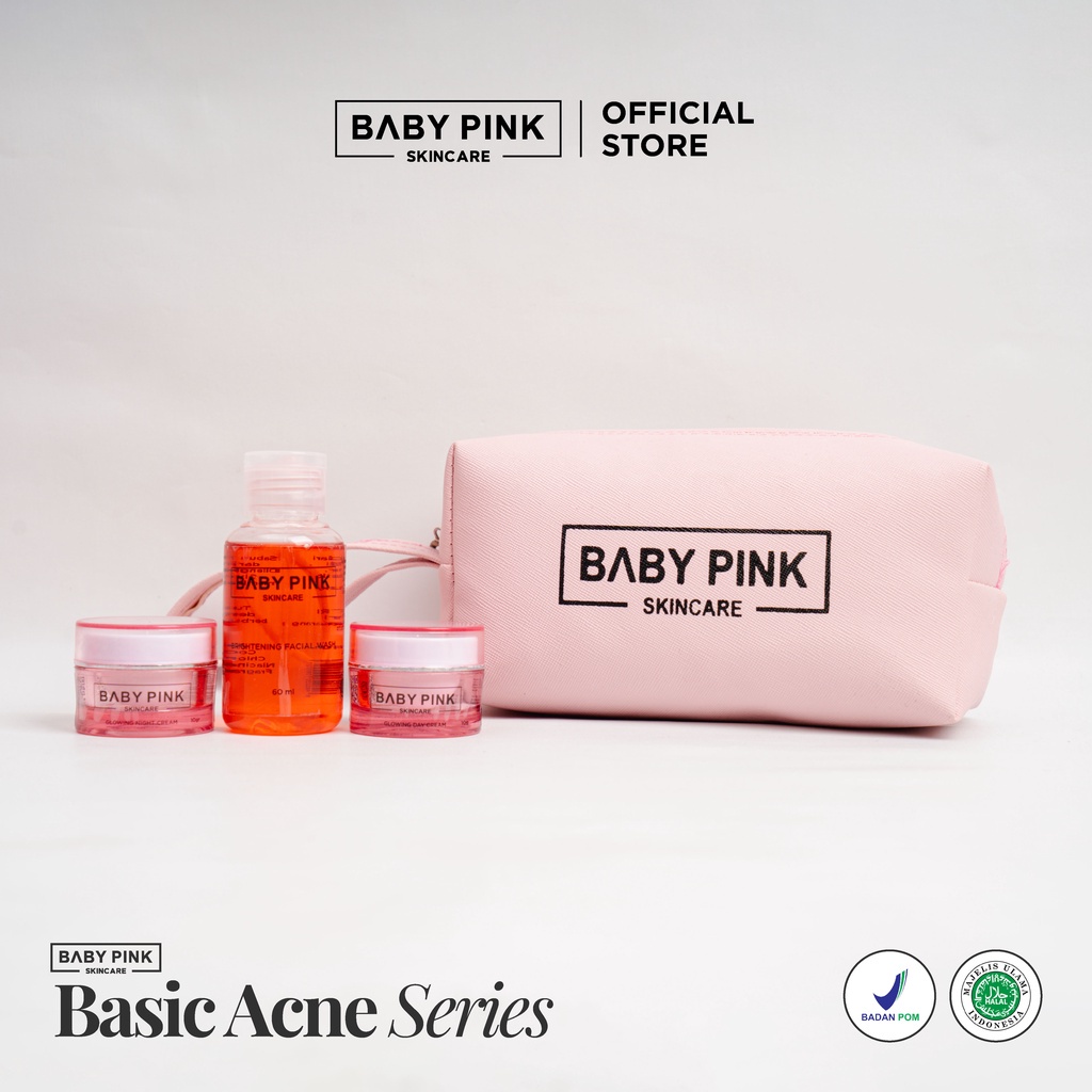 Baby Pink Skincare (3Pcs) Basic Acne Series